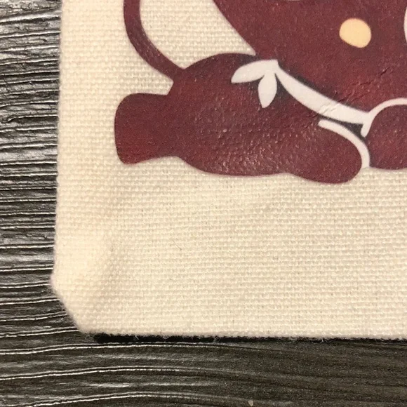 Cute Character Canvas Mini Tote Bag - Picture 5 of 16